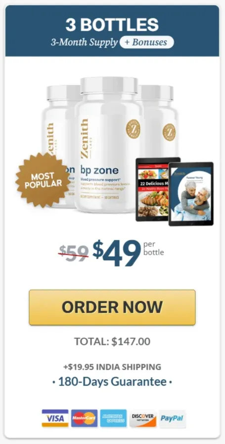 BP Zone buy now 3 bottles