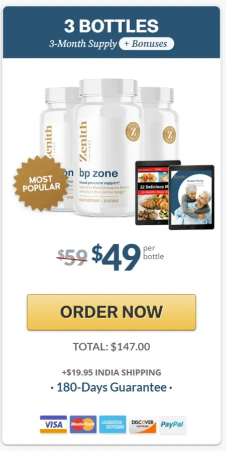 BP Zone buy now 3 bottles